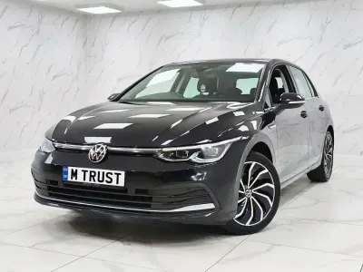 Used VW Golf VIII Style 130 HP (95 kW) 2021 Black Hatchback