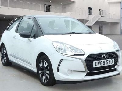 White Used 2016 DS Automobiles DS3 Chic Hatchback | £5,499 (Fair price)