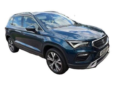 Begagnad Seat Ateca SE Technology 150 HK (110 kW) 2021 Blå SUV