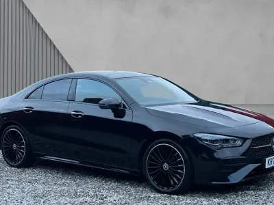 Used Mercedes CLA200 AMG Line Premium Plus 163 HP (119 kW) 2024 Cosmos black metallic