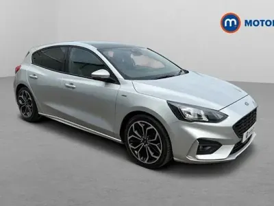 Used Ford Focus ST-Line X 125 HP (91 kW) 2020 Silver Hatchback