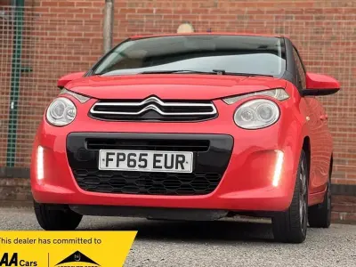 Begagnad Citroën C1 Flair 82 HK (60 kW) 2016 Orange Halvkombi