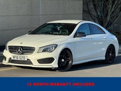 Used Mercedes CLA200 AMG 136 HP (100 kW) 2016 White Coupe