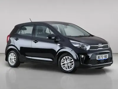 Used Kia Picanto 67 HP (49 kW) 2022 Black Hatchback