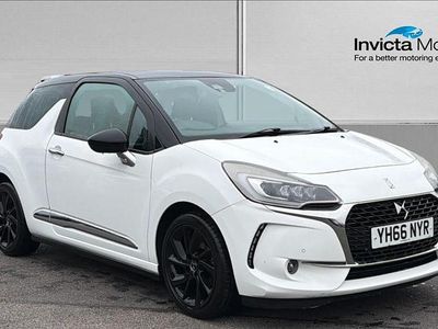 Used DS Automobiles DS3 Prestige 130 HP (95 kW) 2016 White Hatchback