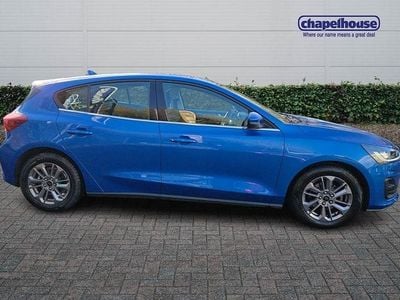 Used Ford Focus Titanium 2023 Blue Hatchback