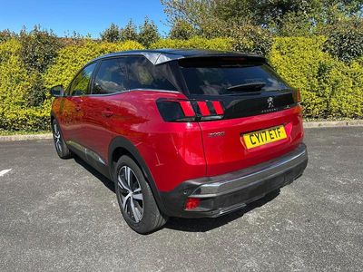 Used Peugeot 3008 GT-line 129 HP (94 kW) 2017 Red SUV