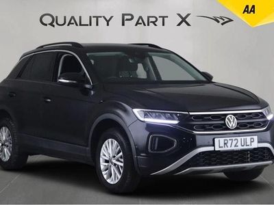Black Used 2022 VW T-Roc Life SUV | £17,400 (Good price)