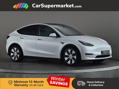 White Used 2022 Tesla Model Y Long Range AWD SUV | £24,197 (Fair price)