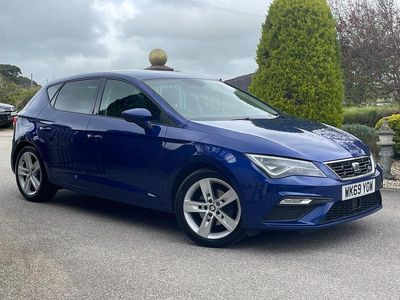 Used Seat Leon FR 130 HP (95 kW) 2019 Blue Hatchback