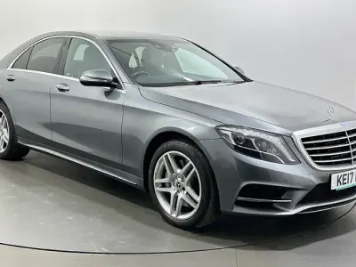 Used Mercedes S350 AMG line 258 HP (189 kW) 2017 Grey Sedan