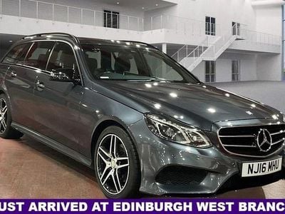 Used Mercedes E220 AMG 177 HP (130 kW) 2016 Grey Estate
