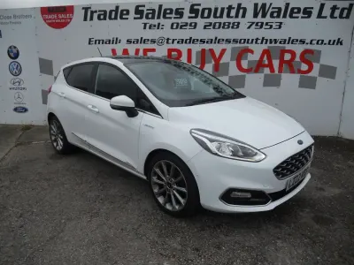 Używany Ford Fiesta Vignale 140 KM (102 kW) 2018 Biały Hatchback