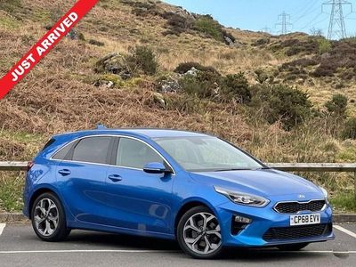 Used Kia Ceed 138 HP (101 kW) 2018 Blue Hatchback