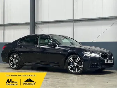 Used BMW 750 M Sport 450 HP (330 kW) 2017 Black Sedan