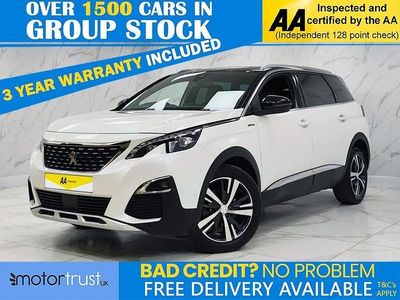 Used Peugeot 5008 GT-line 130 HP (95 kW) 2019 White SUV