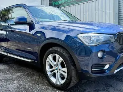 Used BMW X3 xLine 190 HP (139 kW) 2017 Blue SUV