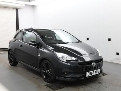 Used Vauxhall Corsa Edition 75 HP (55 kW) 2016 Black Hatchback