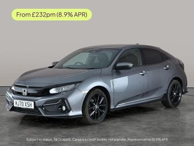 Grey Used 2020 Honda Civic Sport Hatchback | £14,723 (Fair price)