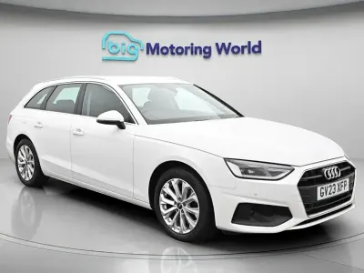 Begagnad Audi A4 150 HK (110 kW) 2023 Vit Kombi