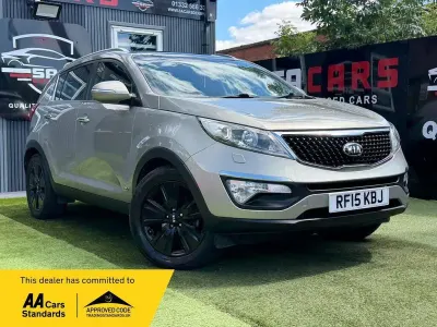 Used Kia Sportage 134 HP (98 kW) 2015 Silver SUV