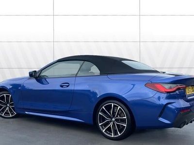 Blue Used 2022 BMW 420 M Sport Cabriolet | £30,947 (Fair price)