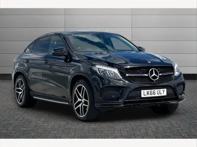 Used Mercedes GLE350 AMG Line Premium Plus 254 HP (186 kW) 2016 Black Coupe