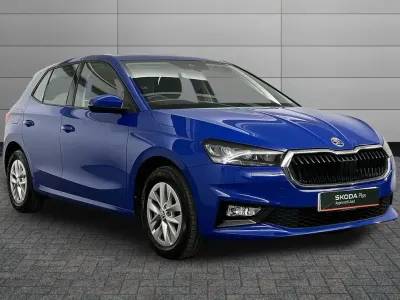 Used Skoda Fabia Comfort 79 HP (58 kW) 2022 Blue Hatchback