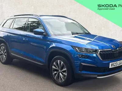 Used Skoda Kodiaq SE Drive 147 HP (108 kW) 2023 Blue SUV
