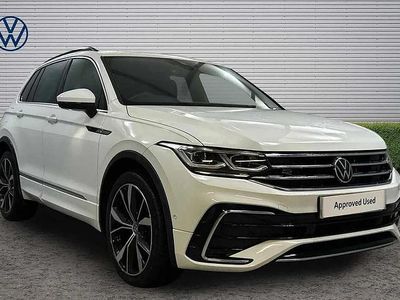 Used VW Tiguan R-line 150 HP (110 kW) 2022 White SUV