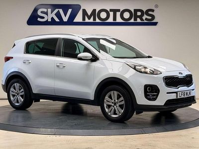 Begagnad Kia Sportage 115 HK (84 kW) 2018 Vit SUV