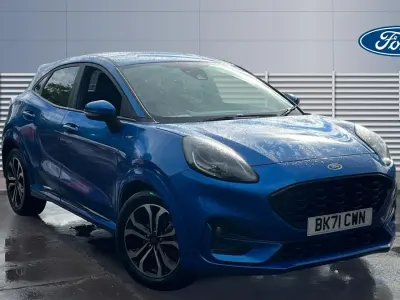 Used Ford Puma ST-Line 125 HP (91 kW) 2021 Blue SUV