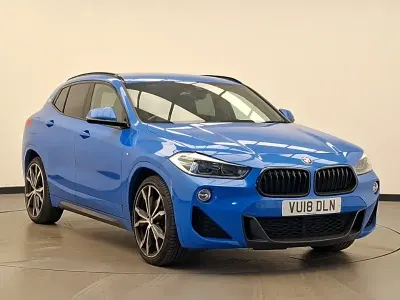 Used BMW X2 M Sport 190 HP (139 kW) 2018 Blue SUV