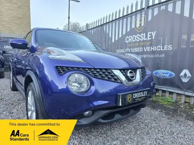 Used Nissan Juke Tekna 110 HP (80 kW) 2015 Blue SUV