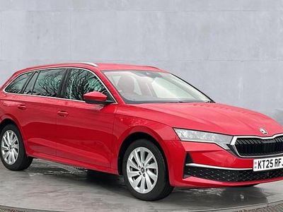 Used Skoda Octavia SE L 150 HP (110 kW) 2025 Red Estate
