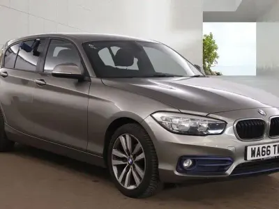 Used BMW 118 Sport Line 136 HP (100 kW) 2016 Silver Hatchback