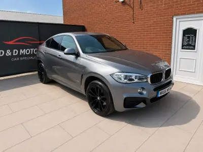 Used BMW X6 M Sport 255 HP (187 kW) 2016 Grey SUV