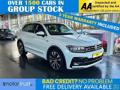White Used 2019 VW Tiguan R-line SUV | £20,000 (Fair price)