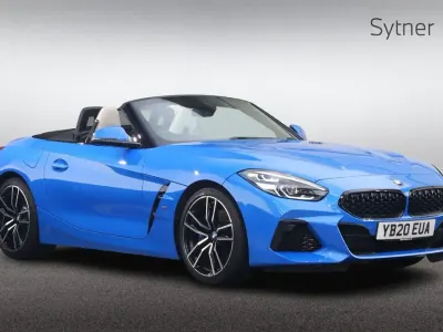 Used BMW Z4 M Sport 194 HP (142 kW) 2020 Blue Cabriolet