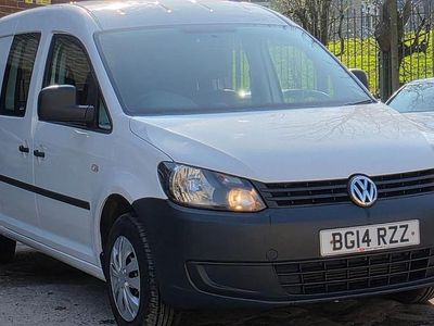 Used VW Caddy Maxi 140 HP (102 kW) 2014 White MPV