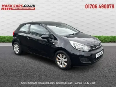 Used Kia Rio 84 HP (61 kW) 2015 Black Hatchback