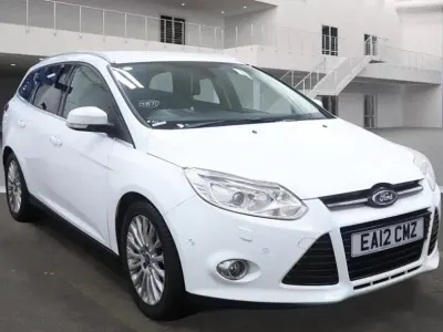 Used Ford Focus Titanium X 125 HP (91 kW) 2012 White Estate