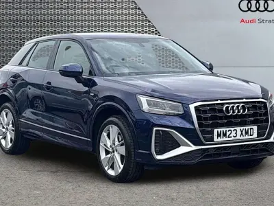 Used Audi Q2 S-Line 150 HP (110 kW) 2023 Blue SUV