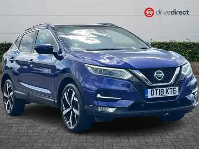 Used Nissan Qashqai Tekna 115 HP (84 kW) 2018 Blue SUV