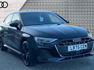 Black Used 2025 Audi A3 e-tron S-Line Hatchback | £32,995