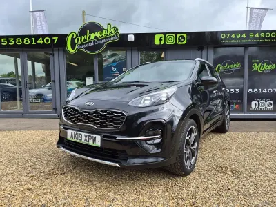Used Kia Sportage GT-Line 134 HP (98 kW) 2019 Black SUV