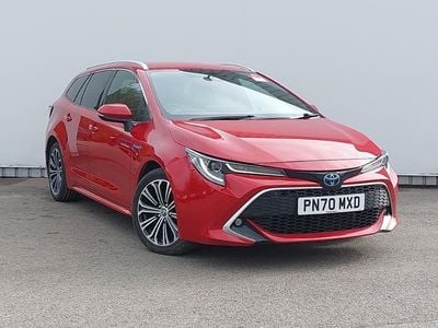 Used Toyota Corolla 184 HP (135 kW) 2020 Red Estate