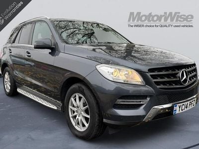 Grey Used 2014 Mercedes ML350 SE SUV | £8,495
