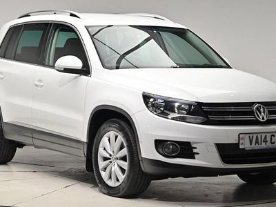 White Used 2014 VW Tiguan Match SUV | £10,480 (Fair price)