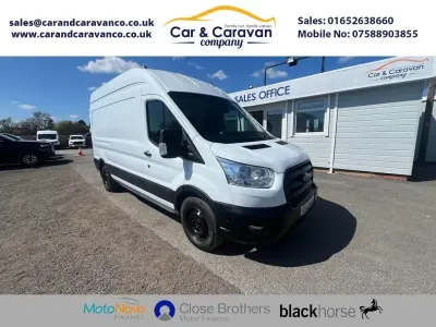 Usado Ford Transit Trend 130 HP (95 kW) 2022 Branco Van